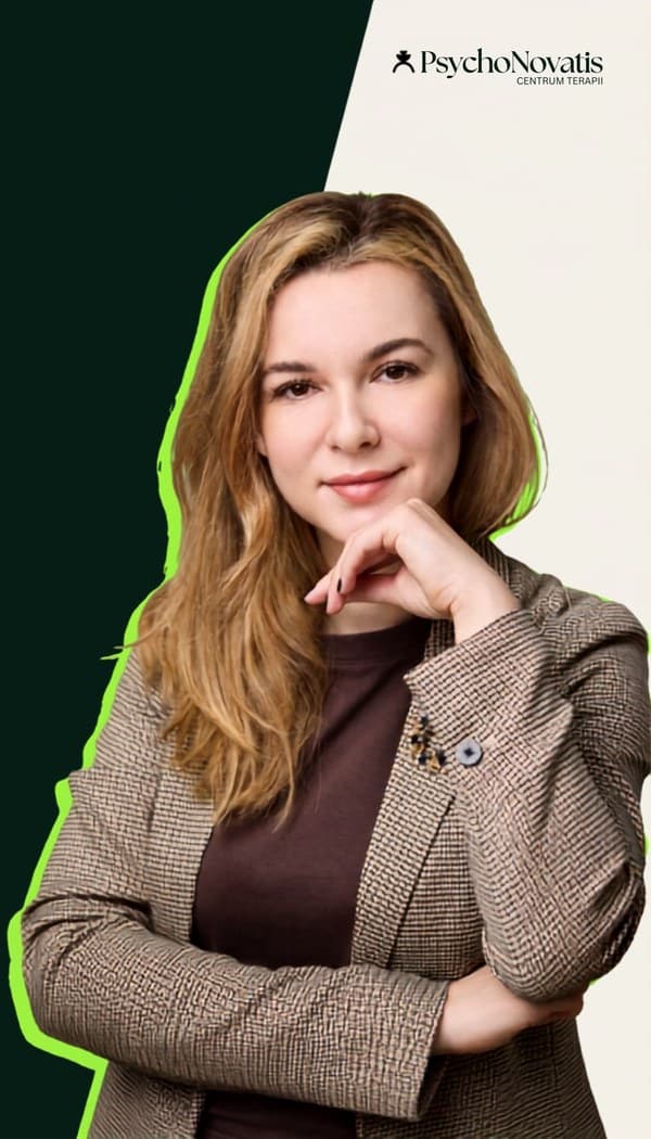 Marcela Kwiecień, prowadząca podcast PsychoLogic Marcela Kwiecień, prowadząca podcast PsychoLogic